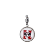 custom stainless steel Northbridge high school rams zipper pull