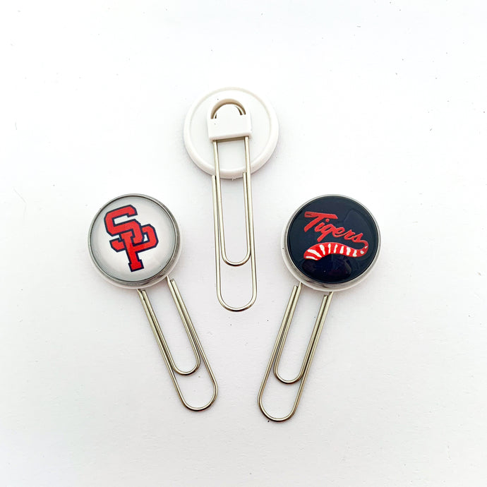 custom South Panola high school paper clips and bookmarks