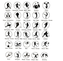 sports silhouette clip art