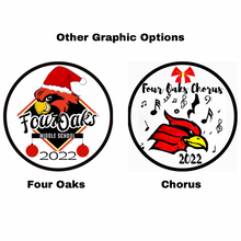 custom Four Oaks ornament graphic options