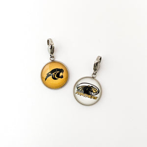 custom stainless steel Plano East Panthers zipper pull