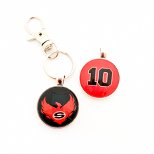 custom personalized Sonoraville high school two sided keychain