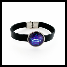 Galaxy Cheer Leather Cuff Bracelet