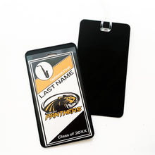 personalized Plano East panthers luggage bag tag