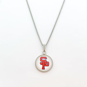 custom stainless steel south panola high school necklace